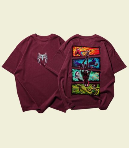 Spider-man 200+ GSM Premium Drop Shoulder T-Shirt