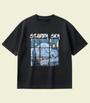 Starry Sky 210+ GSM Premium Drop Shoulder T-Shirt